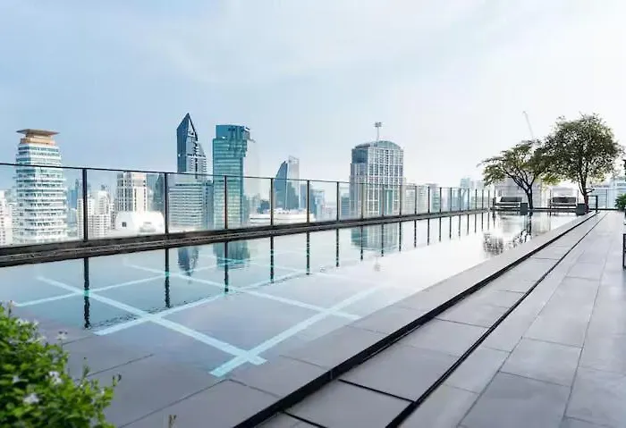 公寓 Elite Be33 2br In Pompong Near Emquartier Vvbkk33 曼谷