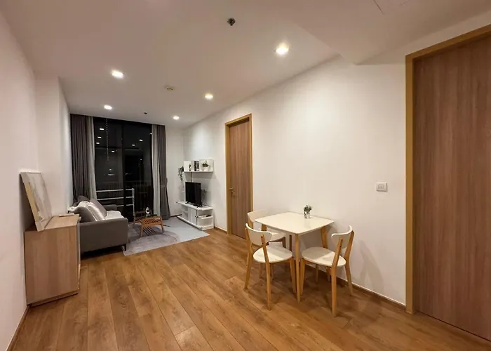 公寓 Elite Be33 2br In Pompong Near Emquartier Vvbkk33 *