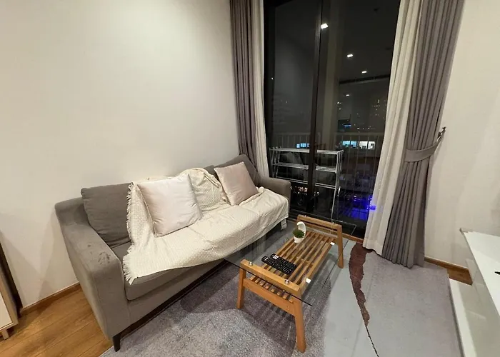公寓 Elite Be33 2br In Pompong Near Emquartier Vvbkk33 曼谷
